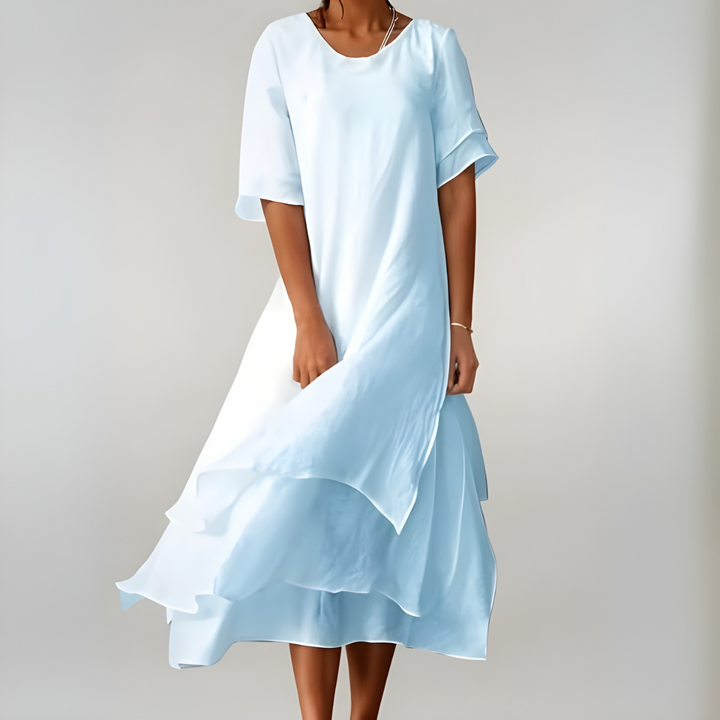 Agnes | Lightweight & Elegant Long Cotton Dress