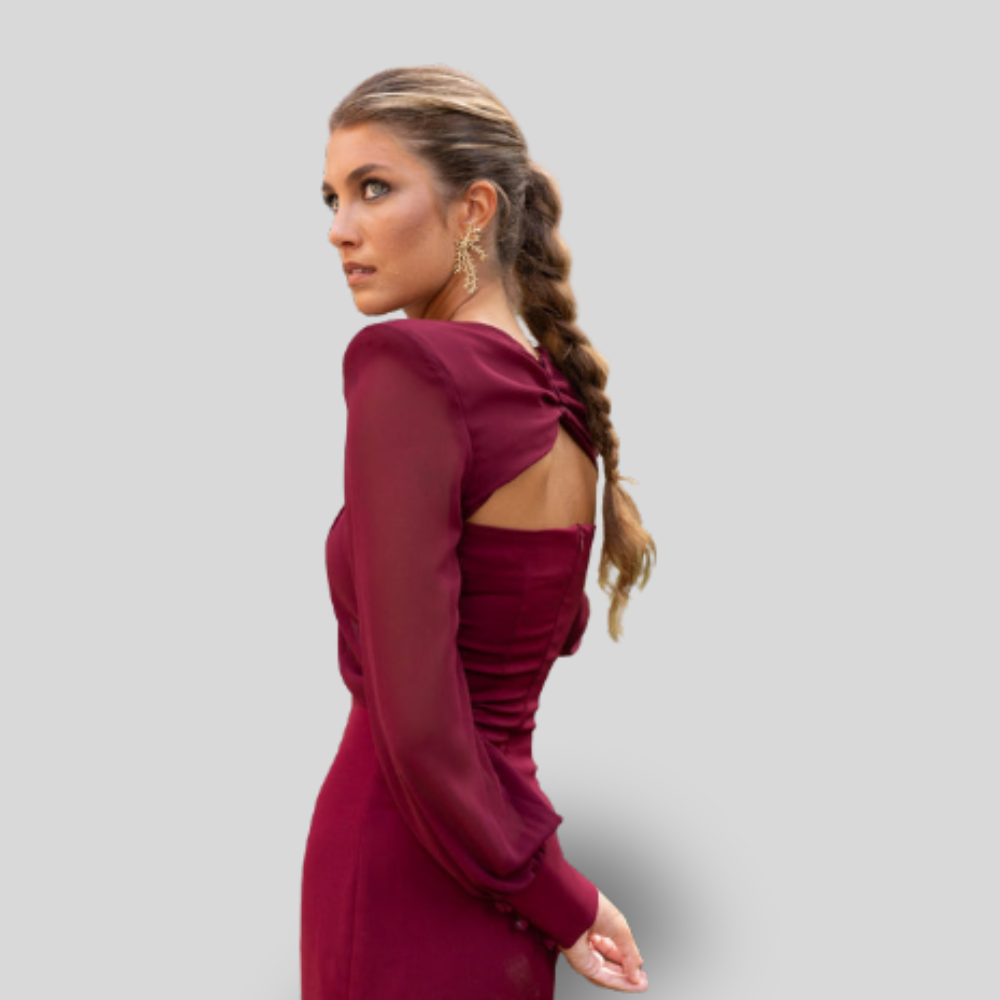 Carrie | Elegant Midi Dress