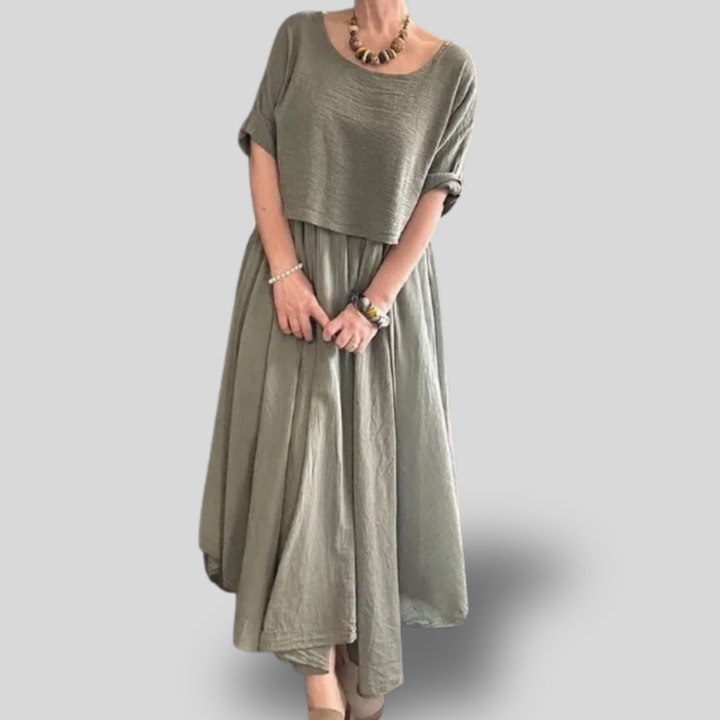 Solène | Boho 2-Piece Maxi Set