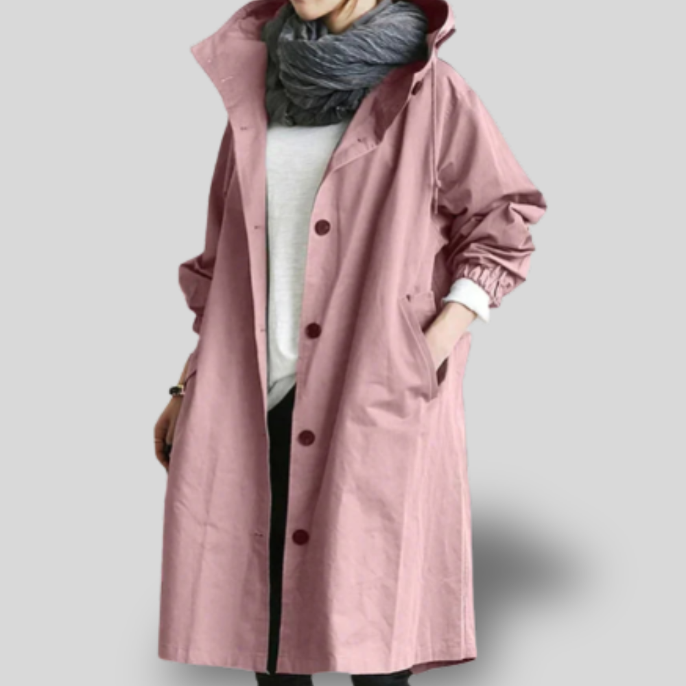 Daniela | Oversized Hooded Trench Coat