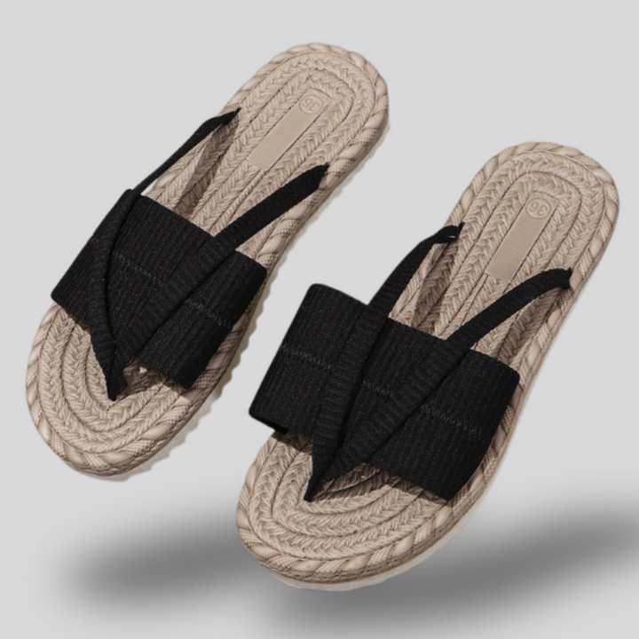 Isla | Woven Slide Sandals