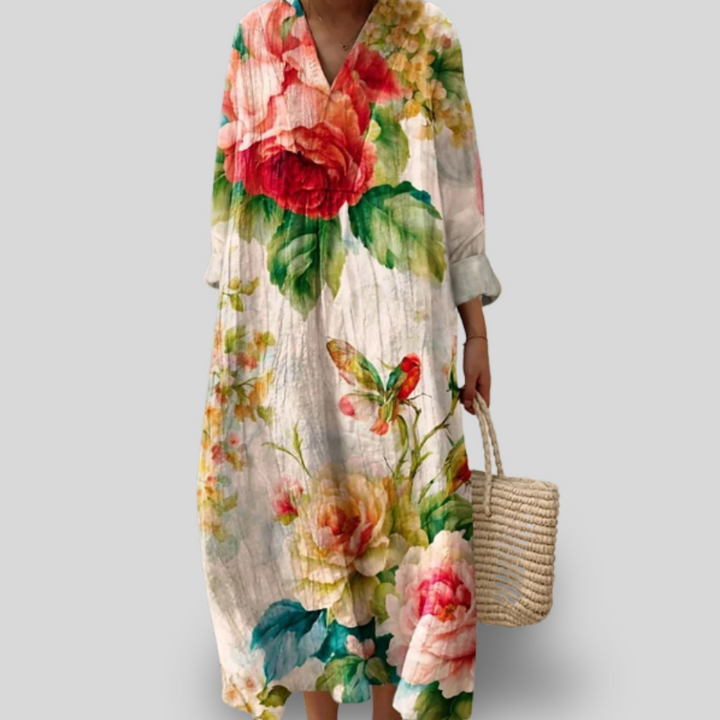 Liora | Floral Beach Dress