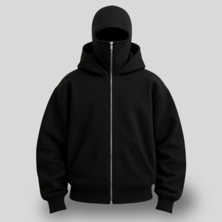 Amber | Full Shield Oversized Fleece Hoodie