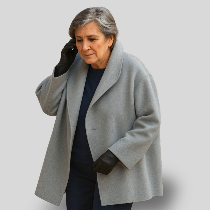 Maeve | Windproof Short Coat with Relaxed Silhouette