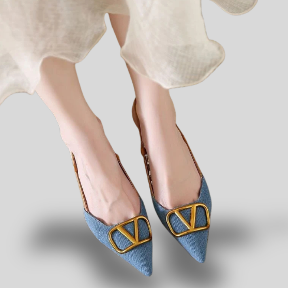 Delphine | Slingback Heels