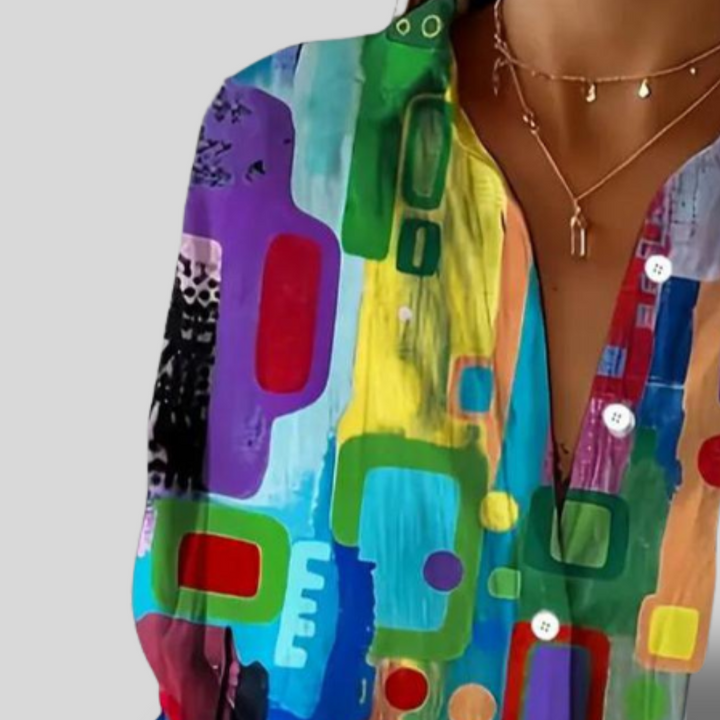KaleidoArt |  Abstract Print Shirt