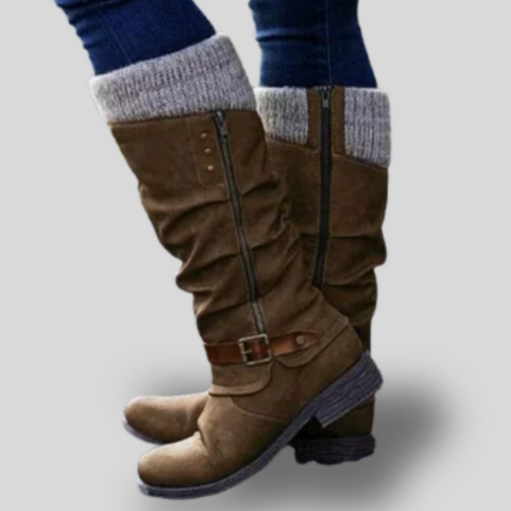 Aspen | Knit-Lined Mid-Calf Boots
