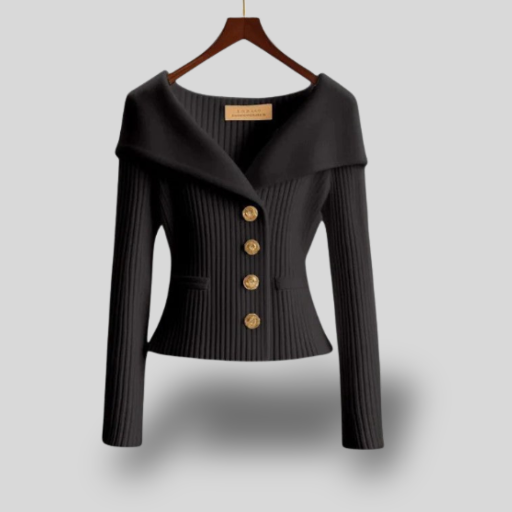 Luna | Off-Shoulder Knit Cardigan