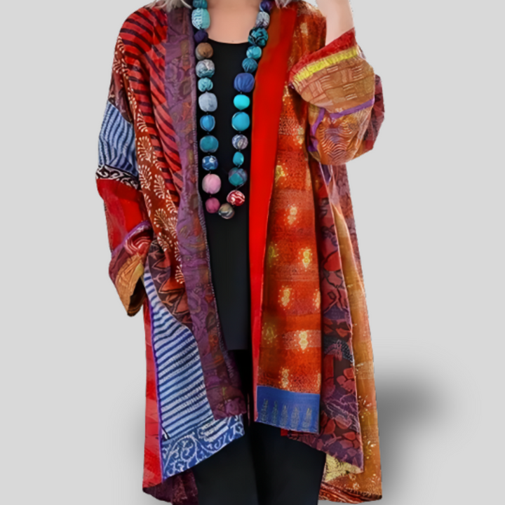 Zarahi | Boho Patchwork Kimono