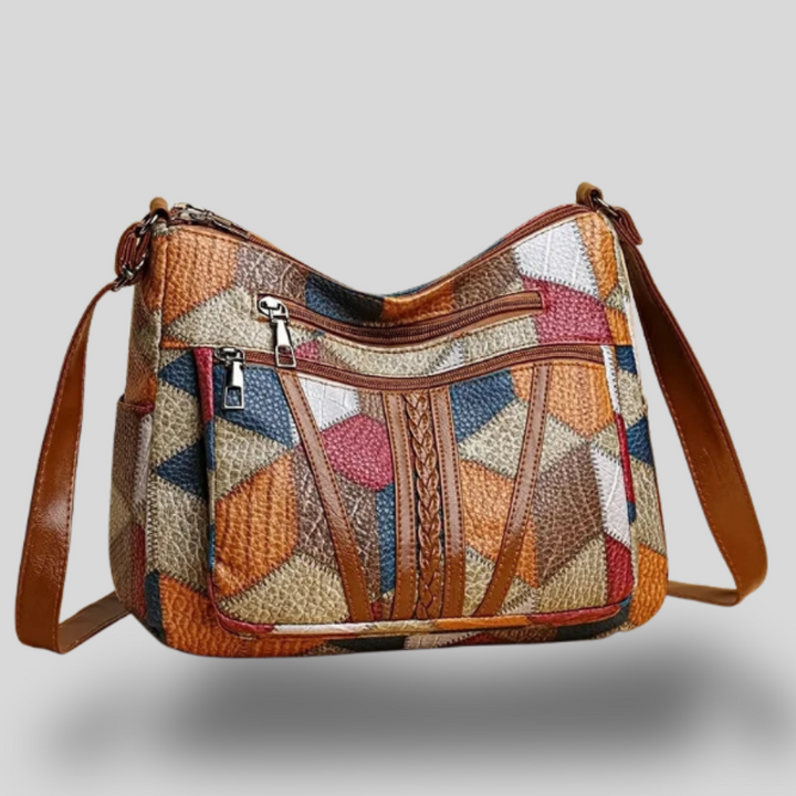Elina | Vintage Patchwork Shoulder Bag