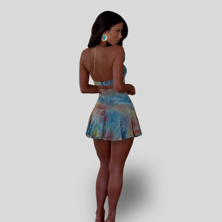 Cassey | Cutout Mini Dress