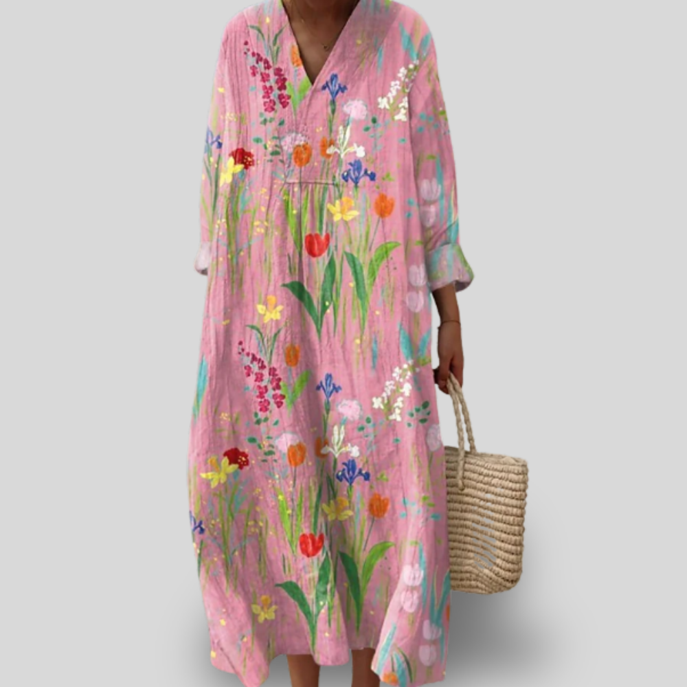 Liora | Floral Beach Dress
