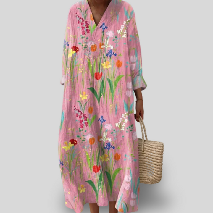Liora | Floral Beach Dress