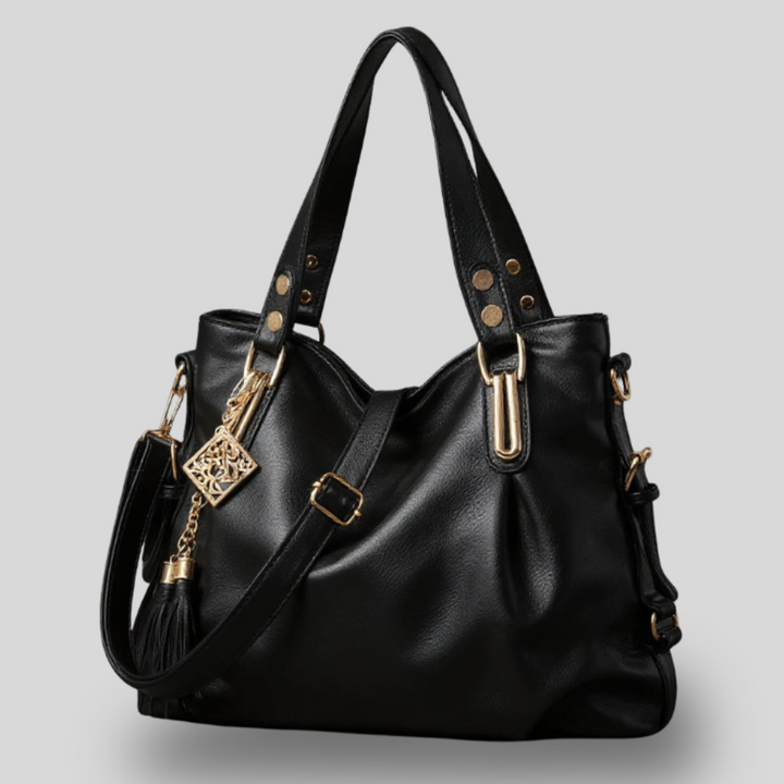 Isella | Soft-Touch Tassel Handbag