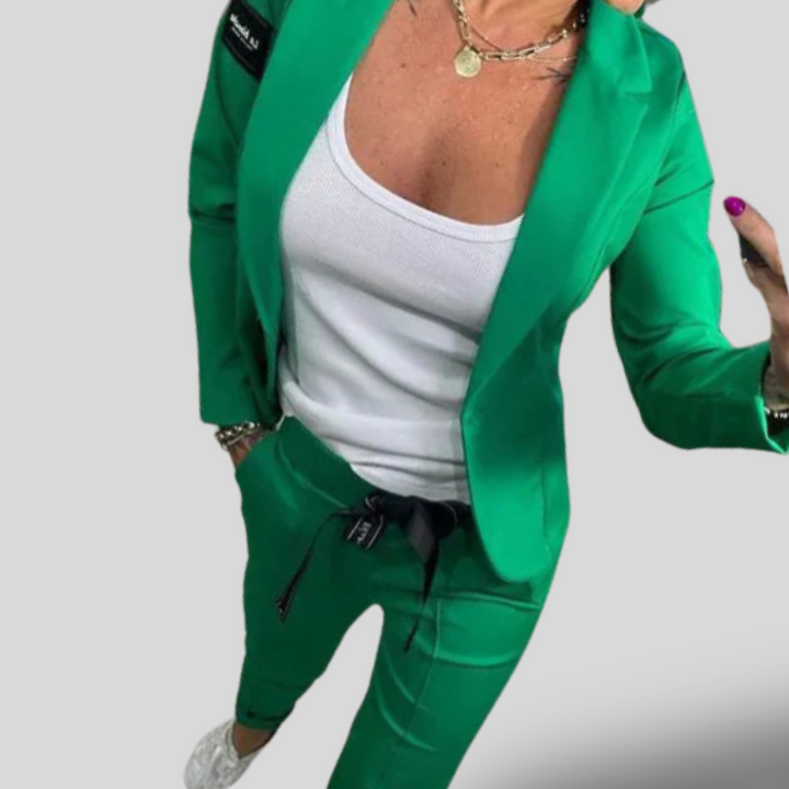 Selina | Sleek Tailored Blazer & Pants Set