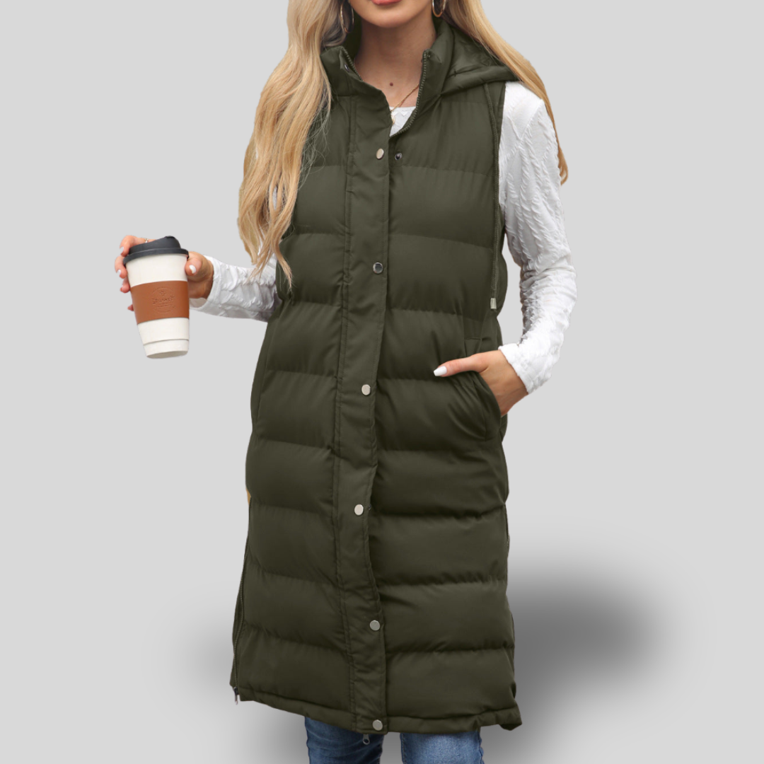 Clarisse | Ultra-Warm Longline Puffer Coat