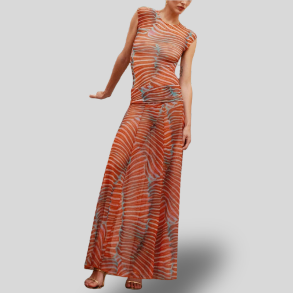 Leira | Ripple Mesh Two-Piece Set