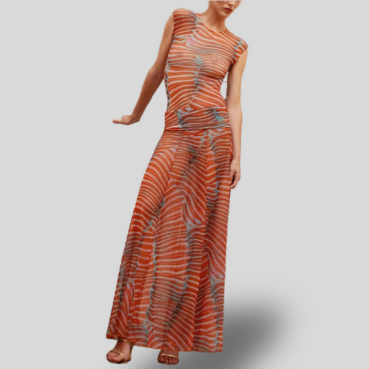 Leira | Ripple Mesh Two-Piece Set