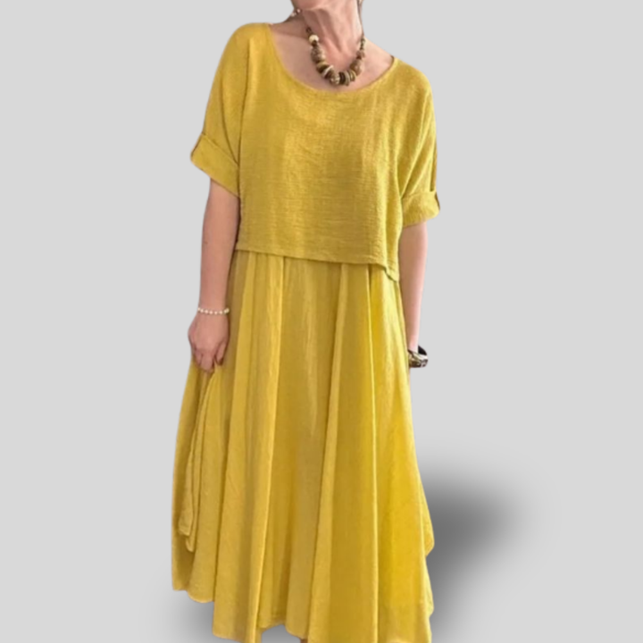 Solène | Boho 2-Piece Maxi Set