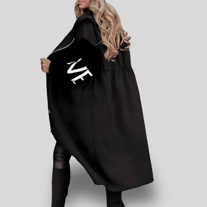 Alpine | Lettered Hood Coat