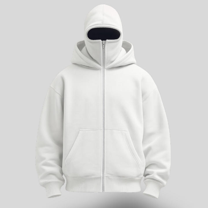Amber | Full Shield Oversized Fleece Hoodie