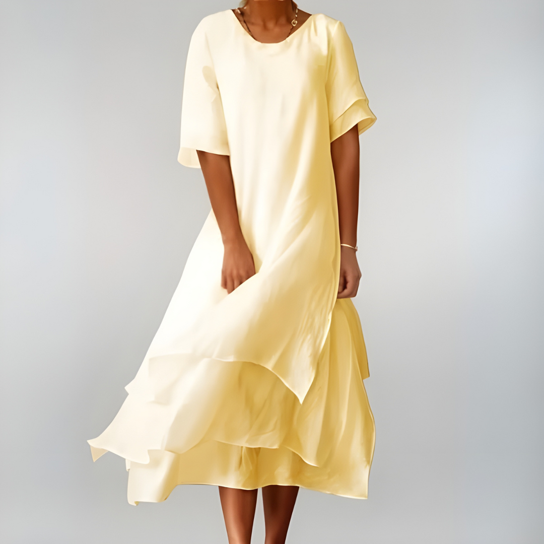 Agnes | Lightweight & Elegant Long Cotton Dress
