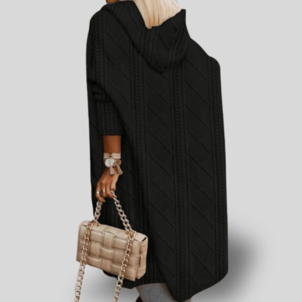 Marie | Long Hooded Cardigan