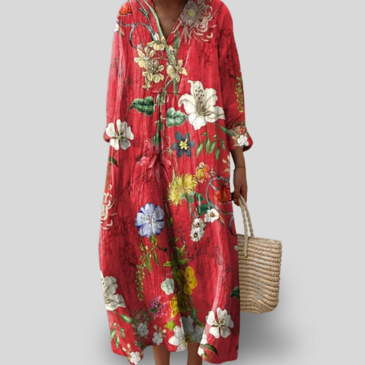 Liora | Floral Beach Dress