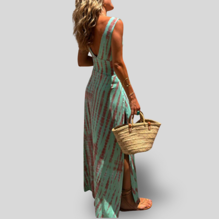 Isla | Cut-Out Boho Maxi Dress