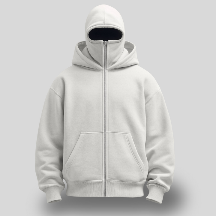 Amber | Full Shield Oversized Fleece Hoodie