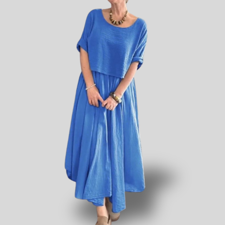 Solène | Boho 2-Piece Maxi Set