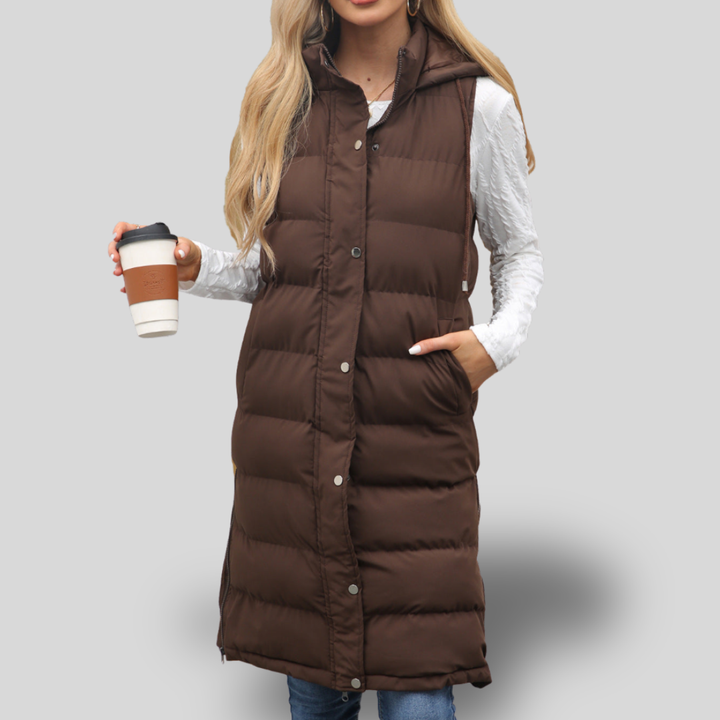 Clarisse | Ultra-Warm Longline Puffer Coat