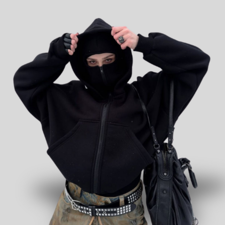 Amber | Full Shield Oversized Fleece Hoodie