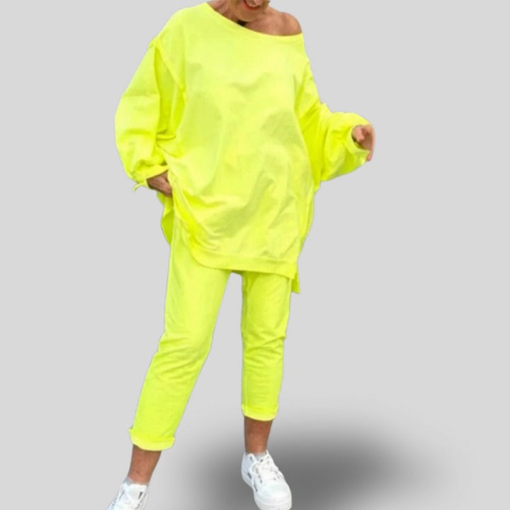 Luna | Neon Loungewear Set