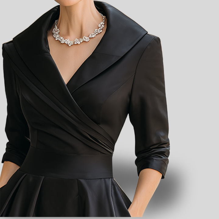 Vivienne | Vintage Elegance Midi Dress