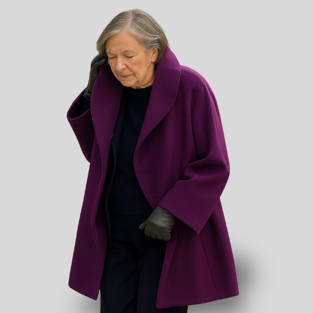 Maeve | Windproof Short Coat with Relaxed Silhouette