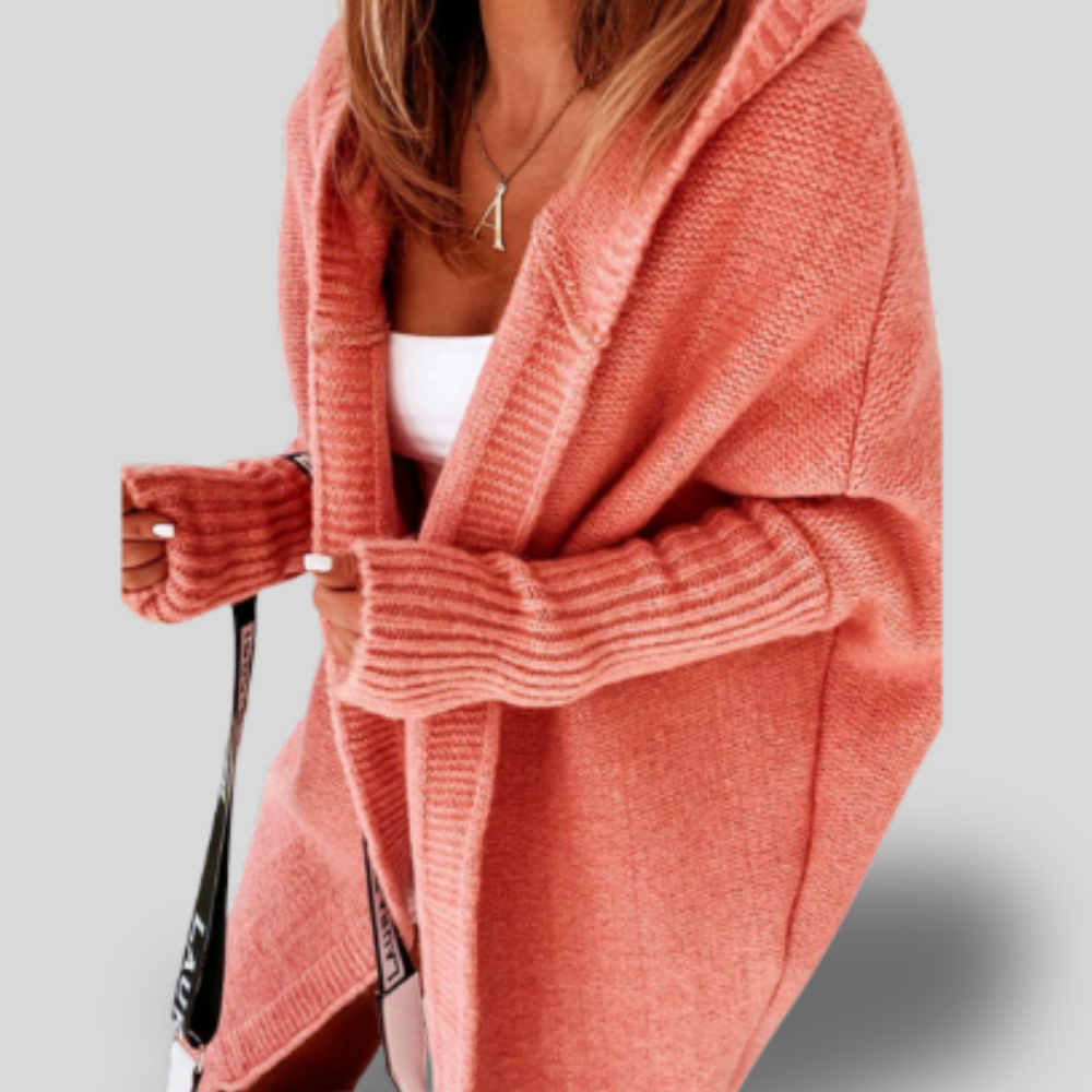 Mira  | Knit Hooded Cardigan