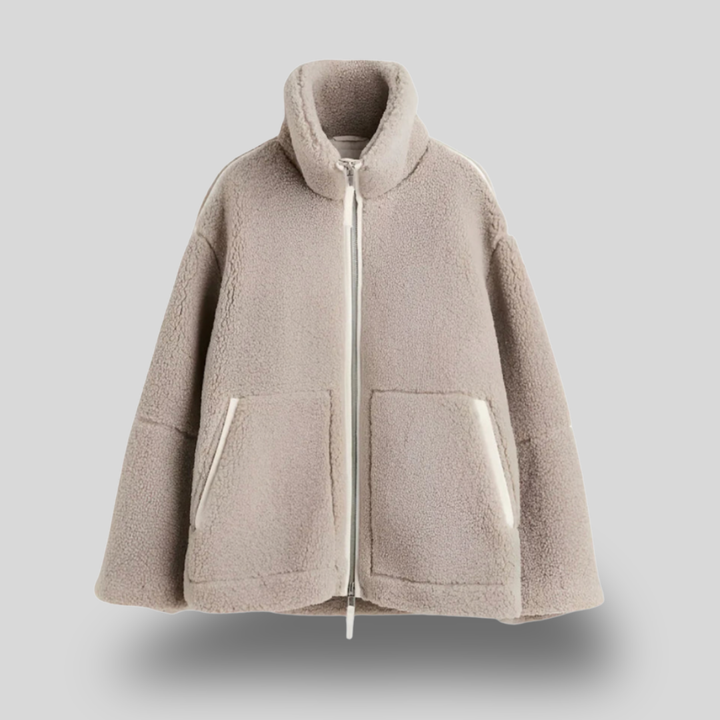 Eliette | Ultra Plush Zip-Up Teddy Jacket