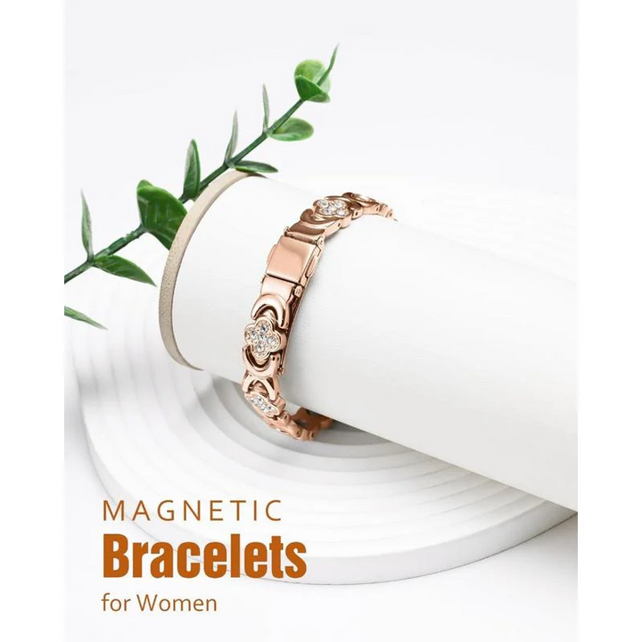Aureline | Elegant Magnetic Copper Bangle