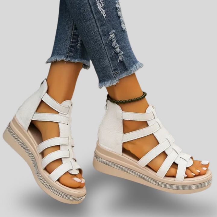 Chloe | Elegant Wedge Sandals