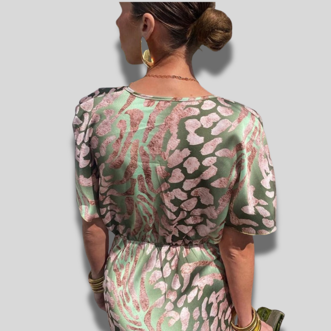 Geneva | Elegant Dress with Draping