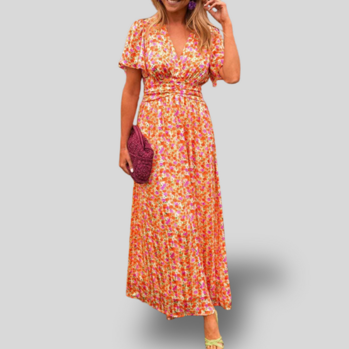 Mila | Summer Dress with V-Neck