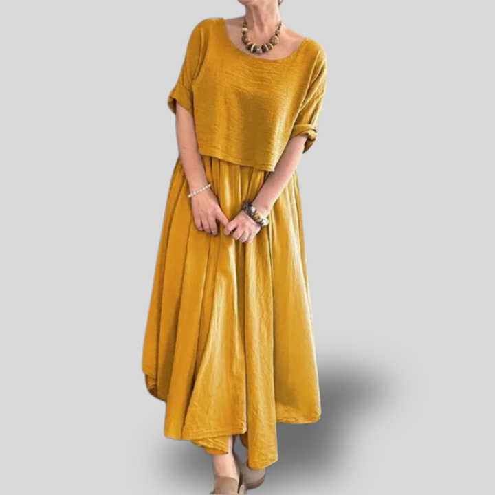 Solène | Boho 2-Piece Maxi Set