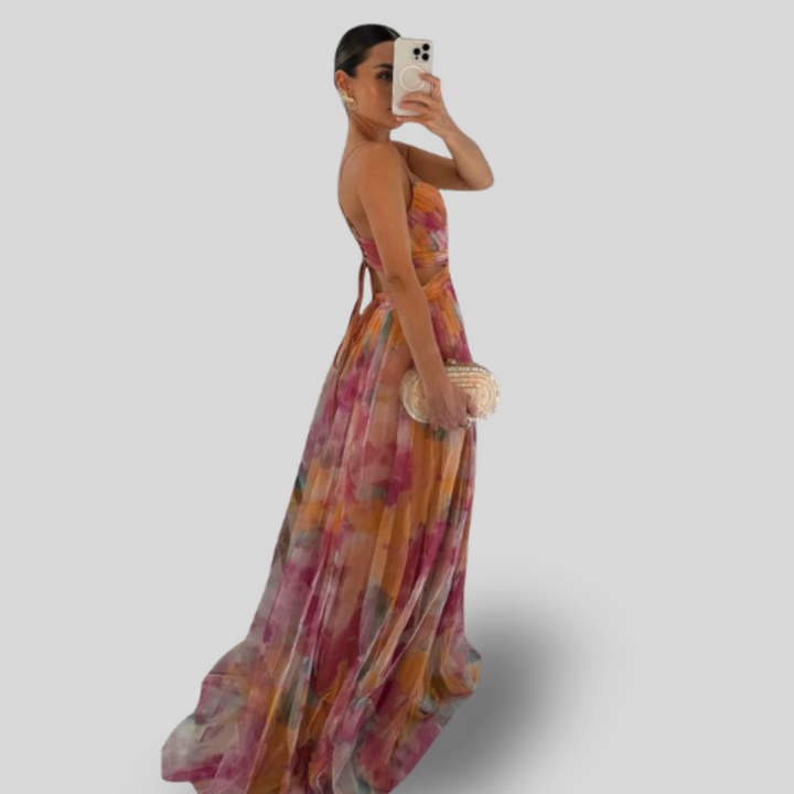 Annai | Colorful Maxi Dress