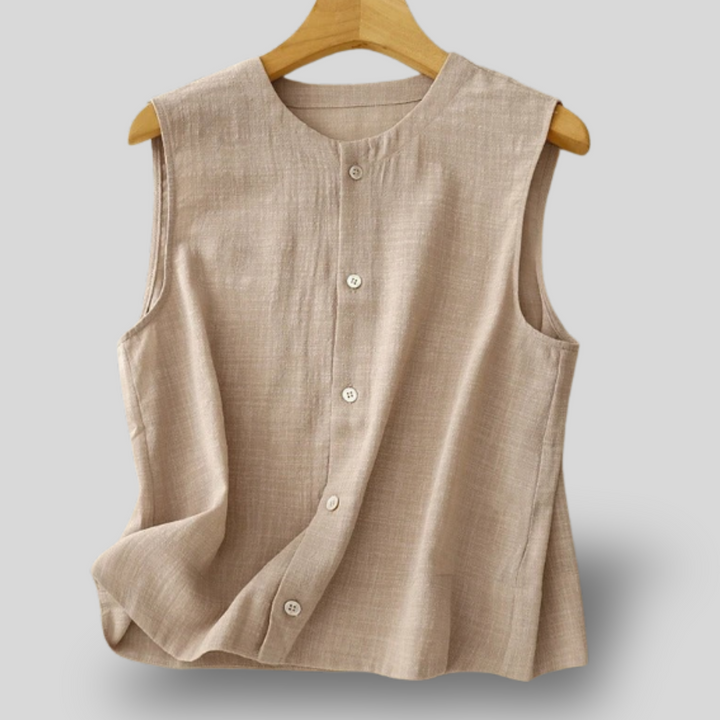 Rhea | Buttoned Blouse