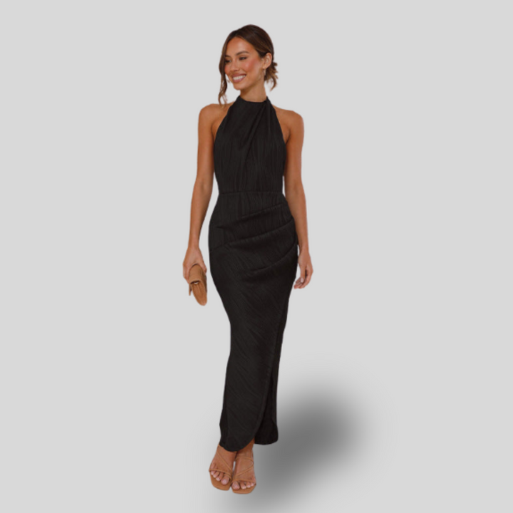 Kelly | Figure-Hugging Maxi Dress with Back Cutout