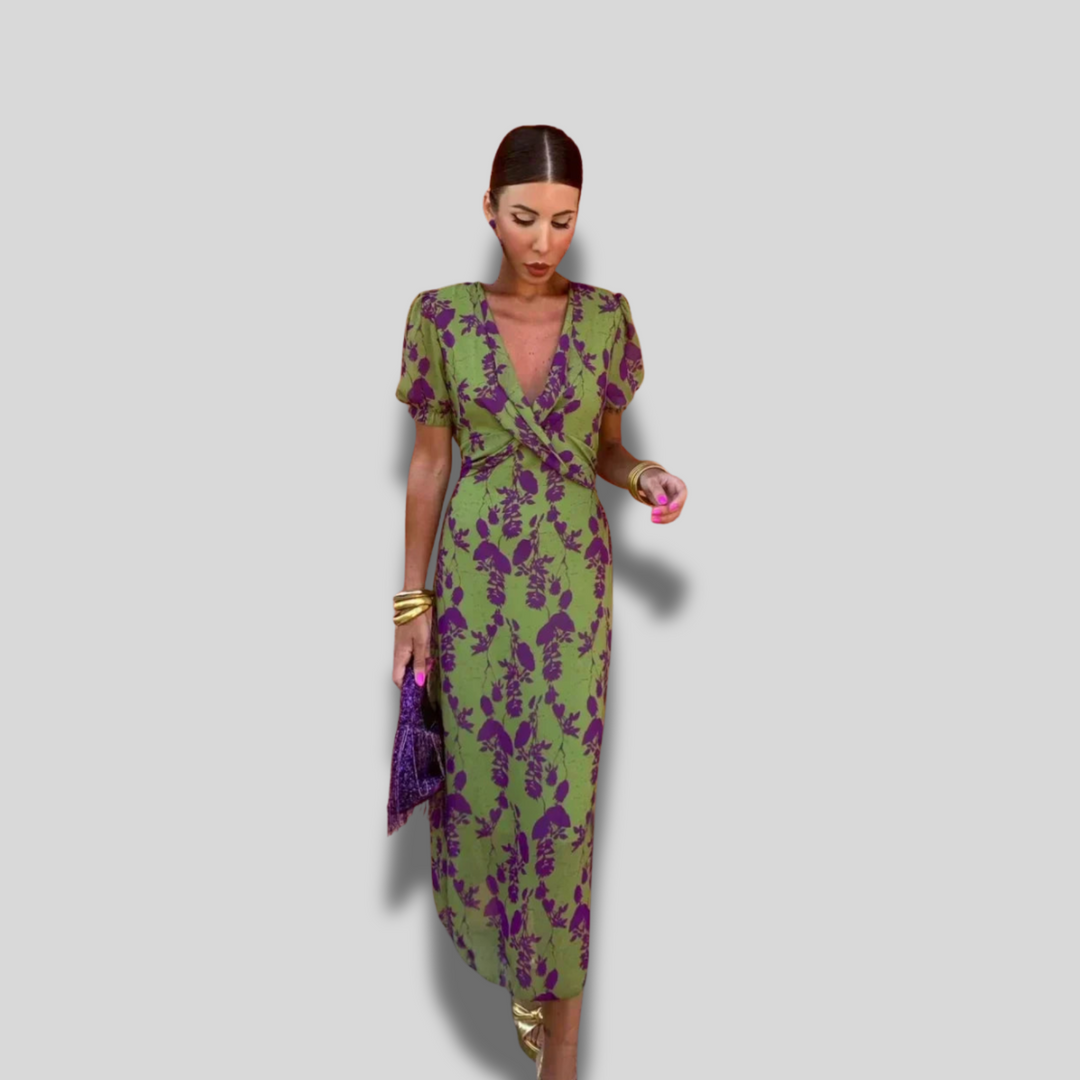 Melys | Elegant Printed Dress