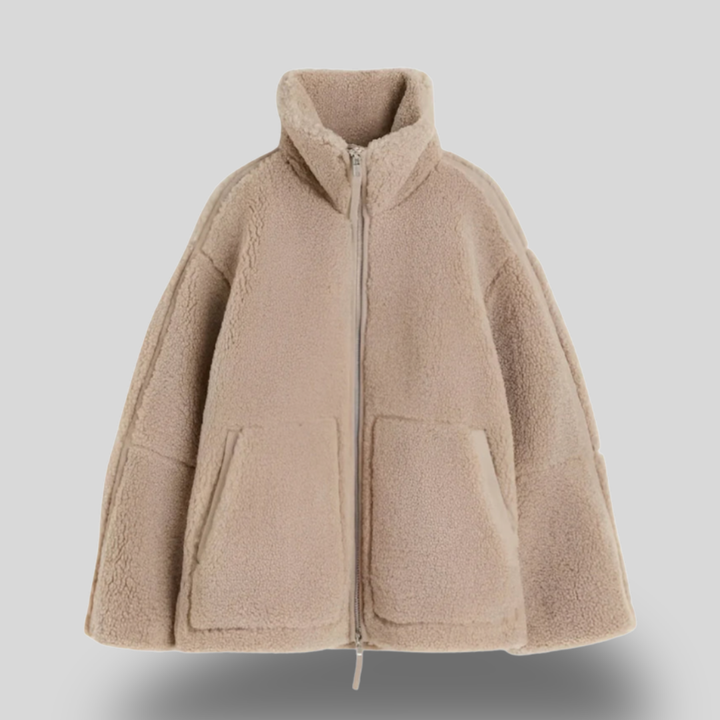 Eliette | Ultra Plush Zip-Up Teddy Jacket