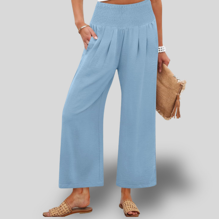 Mia | Flowy Palazzo Pants
