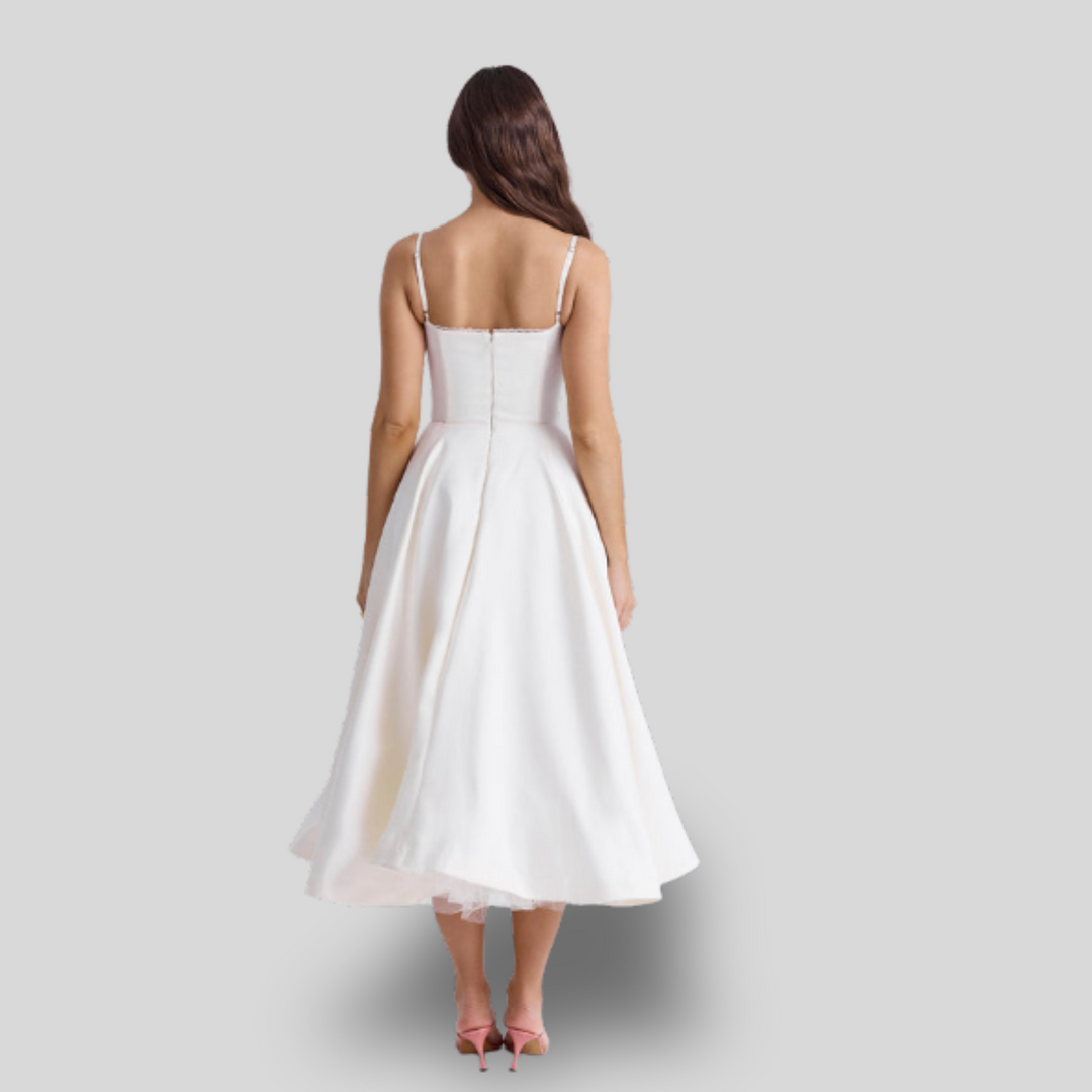 Cindy | Tulle Midi Dress
